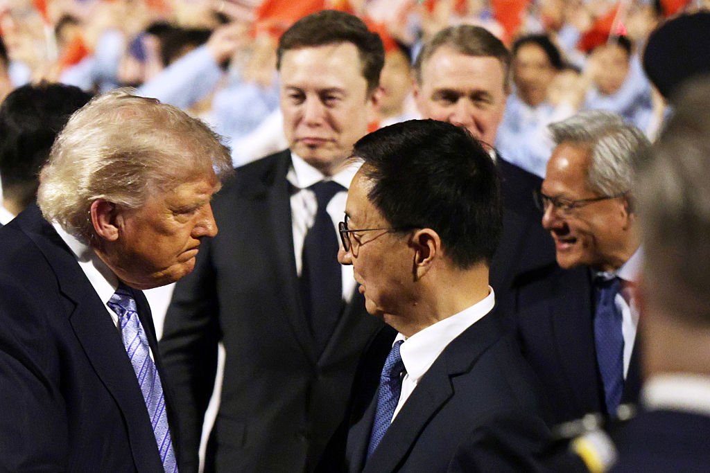Trump abruptly cancels EO signing event after top AI firm CEOs declined to go Credit: Alex Wong / Staff | Getty Images News